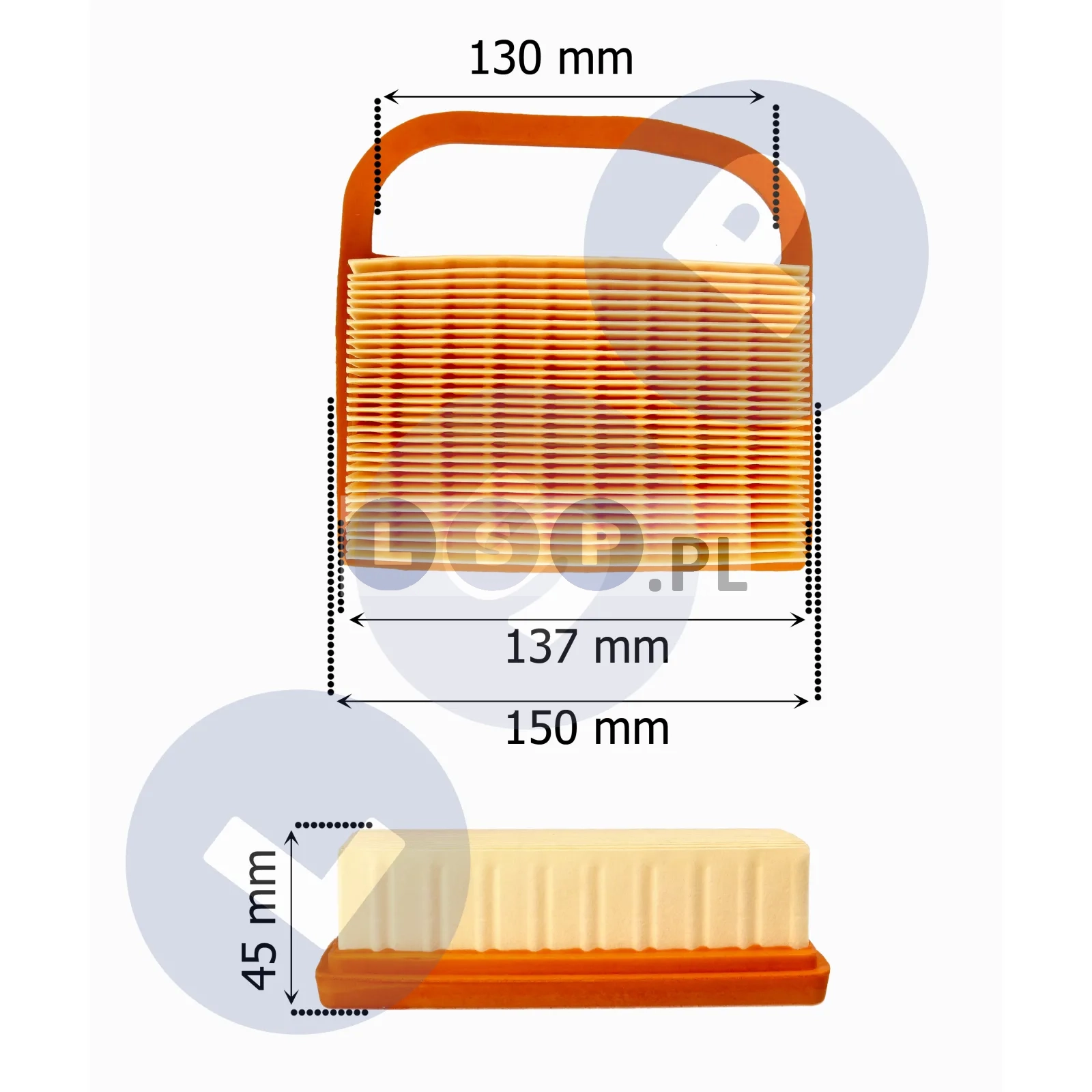 Filtr powietrza do przecinarki przecinarka STIHL TS420 TS410