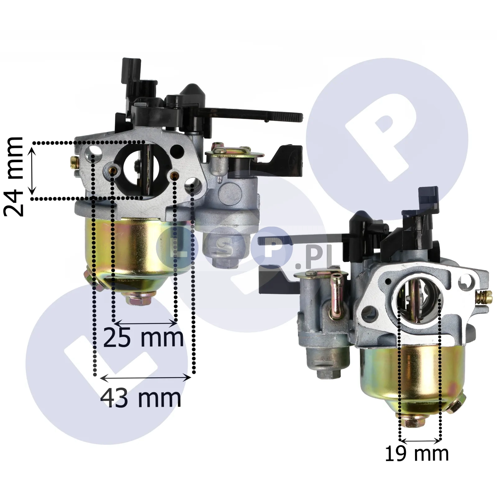 Gaźnik do agregatu GX160 GX200 16100ZH8W51 LONCIN części agregat