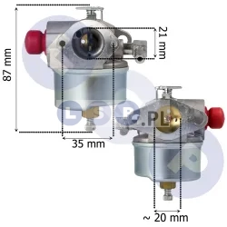 Gaźnik do kosiarki TECUMSEH LAV 30 35 40 50 632795A ECV TVS TVX