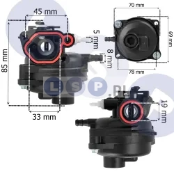 GAŹNIK do kosiarki BRIGGS 450E 500E 550E 575E 600E 799583 593261 595656