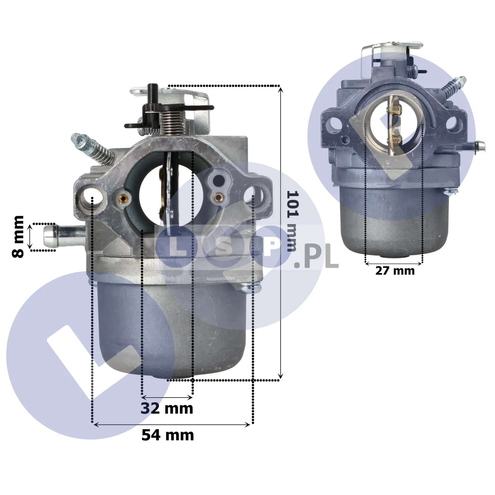 GAŹNIK 799728 498027 BRIGGS&STRATTON traktorek 12 KM