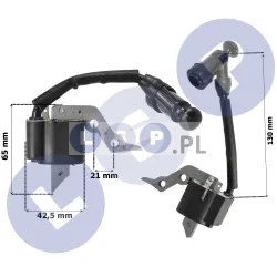 CEWKA ZAPŁONOWA 1P56F LS1210 MEX40 LP40 SPSLM14101 części do kosiarki NAC