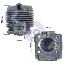 Cylinder do kosy podkaszarki kosiarki spalinowej NAC 34 MM CG26 BC260