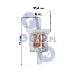 FILTR PALIWA DO KOSIARKI TRAKTORKA BRIGGS 691035