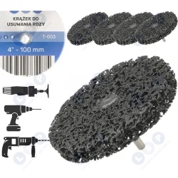 Dysk krążek tarcza do usuwania rdzy 100mm X5