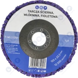Tarcza ścierna Do Usuwania Rdzy 5SZT fioletowa