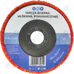 Tarcza Ścierna Do Usuwania Rdzy 5SZT pomaranczowa