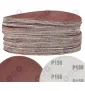 Papier ścierny krążki na rzep 125 mm do szlifierki kątowej P150 50szt.