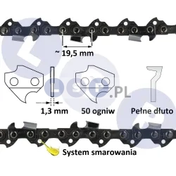 Łańcuch do piły STIHL 35CM 50 OGNIW 3/8 1.3 MM