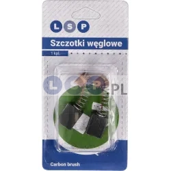 Szczotki węglowe 6x10x12.5mm, małe szlifierki Graphite, Einhell i inne