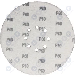 Papier ścierny krążek na rzep do żyrafy gipsu 225 mm GR60 z otworami