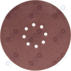 Papier ścierny krążek na rzep do żyrafy gipsu 225 mm GR80 z otworami