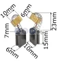 Szczotki węglowe 6x10x15 mm do piły EINHELL VERTO SKIL FERM