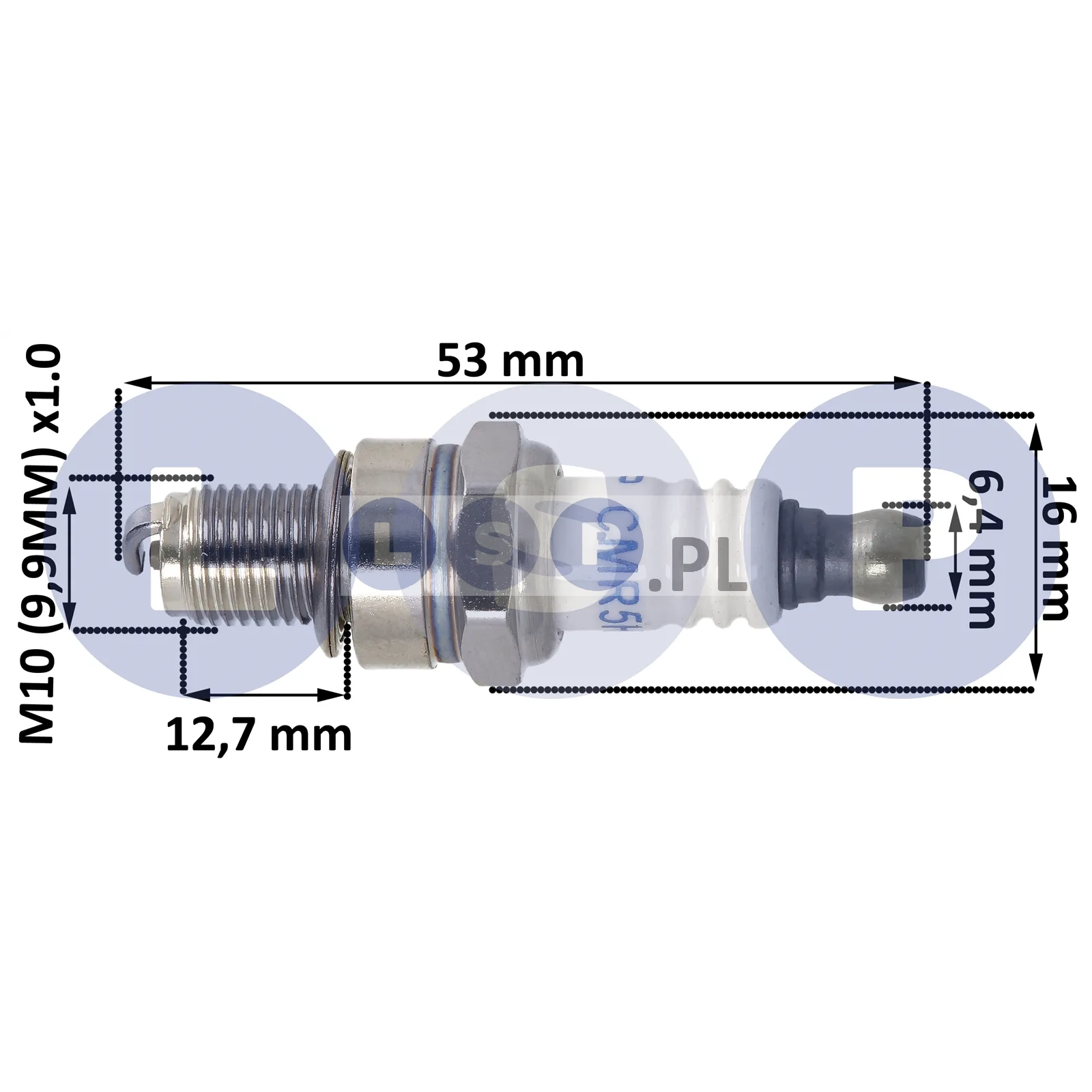 Świeca zapłonowa do piły STIHL MS181 231 251 FS40 FS56 CMR6H USR7AC