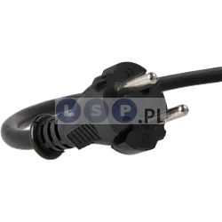 Przewód kabel wtyczka POLSKI gumowy 2x1.5 mm 4.5m