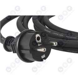 Przewód kabel wtyczka POLSKI gumowy 3x1.5 mm 4m
