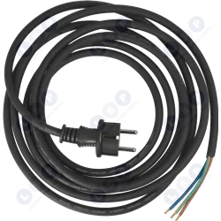 Przewód kabel wtyczka POLSKI gumowy 3x1.5 mm 4m