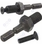 Przelotka 1/4' hex na 3/8' gwint adapter do wkrętarki zakrętarki