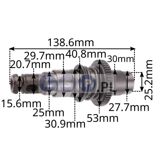 16-020+15-001 uzbrojona tuleja + uchwyt