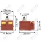 Wyłącznik włącznik do DeWalt 945614-00 D28132 D28136