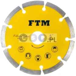 Tacza diamentowa segmentowa 125mm FTM-5ZS