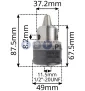 Uchwyt futerko 1/2 kluczykowe adapter SDS PLUS