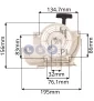 Rozrusznik szarpak starter STIHL FS 120 200 250 BT FR