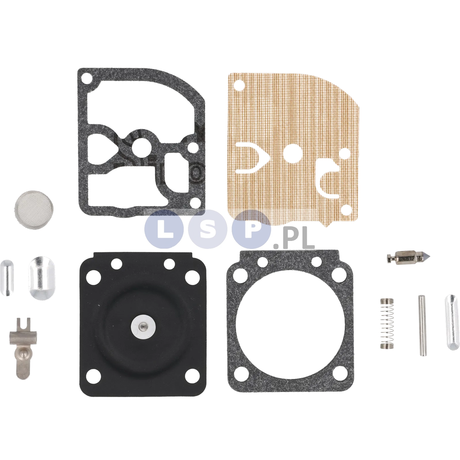 Zestaw naprawczy membrany gaźnika MS 170 180 230 250 12el.