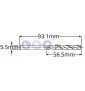 Wiertło kobaltowe do metalu 5.5 MM HSS-E HSSco5 M35 PRO LSP