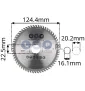 Tarcza widiowa piła do cięcia drewna do szlifierki 125MM 60T