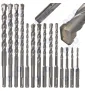 Zestaw wierteł wiertło SDS PLUS do betonu cegły 14 szt 5 - 16MM