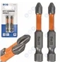 Bit udarowy PHILIPS PH2 50 MM LSP IMPACT zestaw bitów 2 SZTUKI Bit udarowy PHILIPS PH2 50 MM LSP IMPACT zestaw bitów 2 SZTUKI