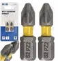 Bit udarowy POZIDRIV PZ2 25 MM LSP IMPACT zestaw bitów 2 SZTUKI