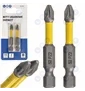 Bit udarowy POZIDRIV PZ2 50 MM LSP IMPACT zestaw bitów 2 SZTUKI
