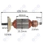 Wirnik do HiKOKI 360543E D13VF, D10VG, D13VG