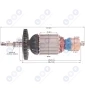Wirnik do szlifierki DeWalt D28414, 28400, 28401, 28410, 28413, 28415, 583530-06 / N029094