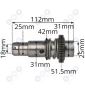 Uchwyt narzędzia uzbrojona Bosch GBH 2-24 DFR, 1617000326 Uchwyt narzędzia uzbrojona Bosch GBH 2-24 DFR, 1617000326