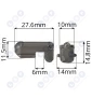 Element blokady Bosch GSH 11 E, 1612300025