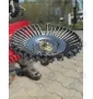 Szczotka druciana twarda druciak 200 mm do kosy spalinowej do czyszczenia kostki bruku