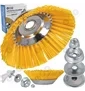 Szczotka do czyszczenia kostki zamiennik do STIHL FS160 220 300 400