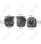 Cylinder tłok piła HUSQVARNA 50 51 55 KOMPLETNY