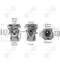 Cylinder tłok piła HUSQVARNA 445 445e 450 450e 42MM