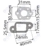 Gaźnik do piły STIHL MS017 018 MS170 MS180 kpl