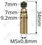 Zestaw GAŹNIKA MS170 MS180 WALBRO Zestaw GAŹNIKA MS170 MS180 WALBRO