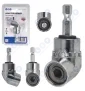 Adapter kątowy do wkrętarki uchwyt bitów 1/4" przystawka 105°