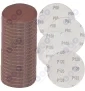 Papier krążek ścierny 125mm krążki na rzep do szlifierki zestaw 200szt Papier krążek ścierny 125mm krążki na rzep do szlifierki zestaw 200szt