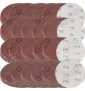 Papier krążek ścierny 125mm krążki na rzep do szlifierki zestaw 200szt Papier krążek ścierny 125mm krążki na rzep do szlifierki zestaw 200szt