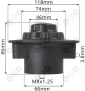 Głowica żyłkowa do stihl FS 38 40 45 46 50 FSE 60 81 bęben kosy C 5-2