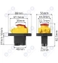 Wyłącznik włącznik elektromagnetyczny 15A 250V CK21 typ DKLD DZ04 Wyłącznik włącznik elektromagnetyczny 15A 250V CK21 typ DKLD DZ04