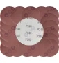 Papier ścierny krążki na rzep 125 mm do szlifierki kątowej P240 20szt.